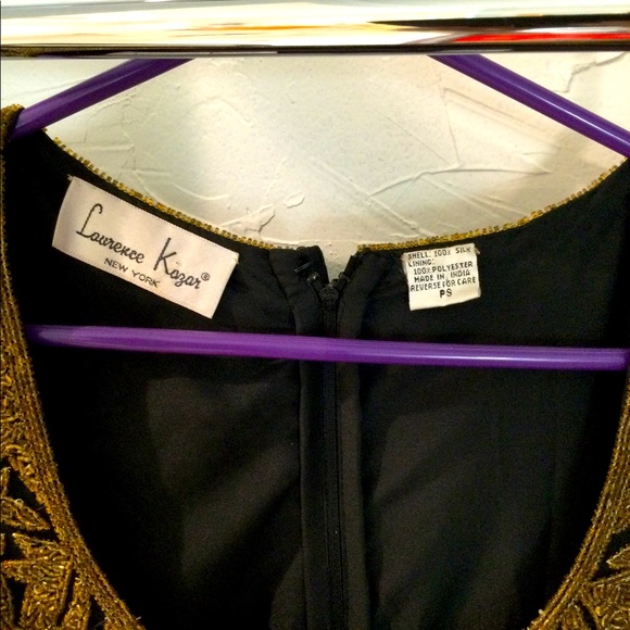 VINTAGE LAWRENCE KAZAR DRESS☠️ - Picture 3 of 4